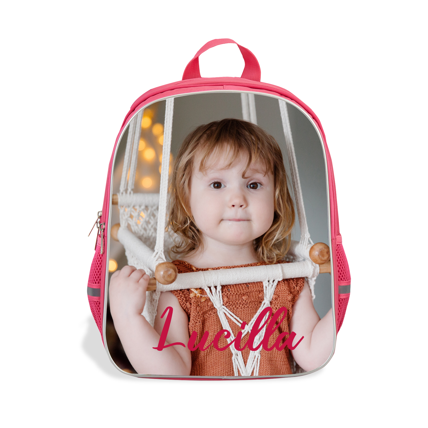 Personalized School Bag Custom Name And Photo Schoolbag Kids Bag Preschool Kindergarten Elementary Book Bag Kids Travel Day Pack